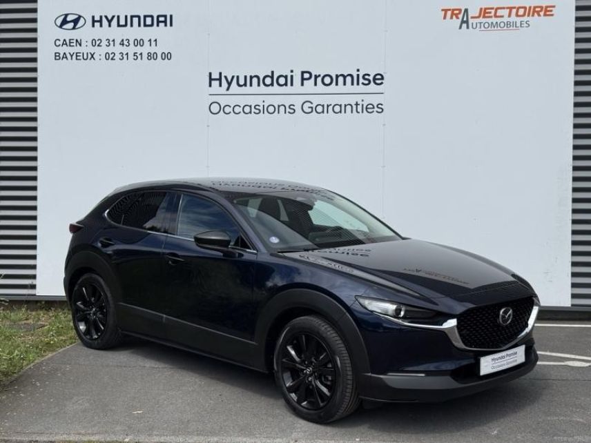 14112 : Hyundai Caen - Trajectoire Automobiles - MAZDA CX-30 - CX-30 - Deep Crystal Blue Mica - Traction - Essence/Micro-Hybride