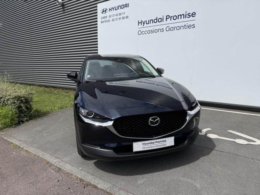 14112 : Hyundai Caen - Trajectoire Automobiles - MAZDA CX-30 - CX-30 - Deep Crystal Blue Mica - Traction - Essence/Micro-Hybride