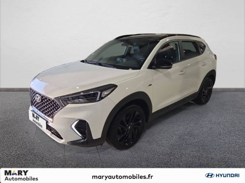 75010 : Hyundai Paris Nord - Goncourt Automobiles - HYUNDAI TUCSON N Line Executive - TUCSON III - Blanc - Boîte séquentielle - Diesel