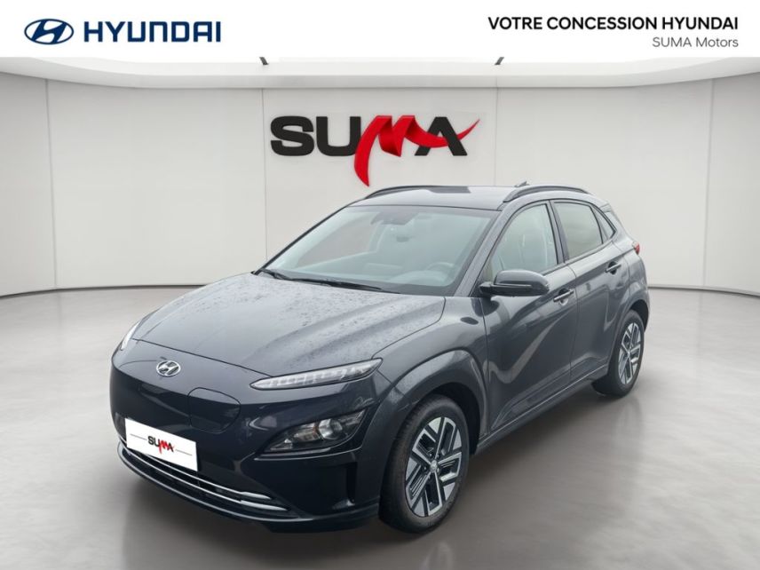75010 : Hyundai Paris Nord - Goncourt Automobiles - HYUNDAI KONA ELECTRIC Intuitive - KONA ELECTRIQUE - Gris - Automate à fonct. Continu - Courant électrique