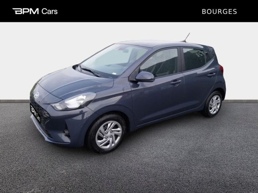 18230 : Hyundai Bourges - BPM Cars - HYUNDAI i10 - i10 - Aurora Grey Métal - Traction - Essence