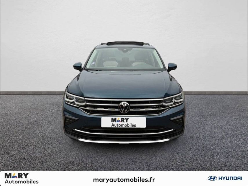 75010 : Hyundai Paris Nord - Goncourt Automobiles - VOLKSWAGEN TIGUAN Elegance - TIGUAN II - Bleu - Automate sequentiel - Essence / Courant électrique