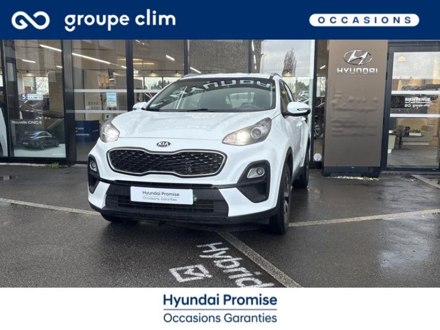 40990 : Hyundai Dax - i-AUTO - KIA Sportage - Sportage - Blanc Sensation - Traction - Diesel/Micro-Hybride