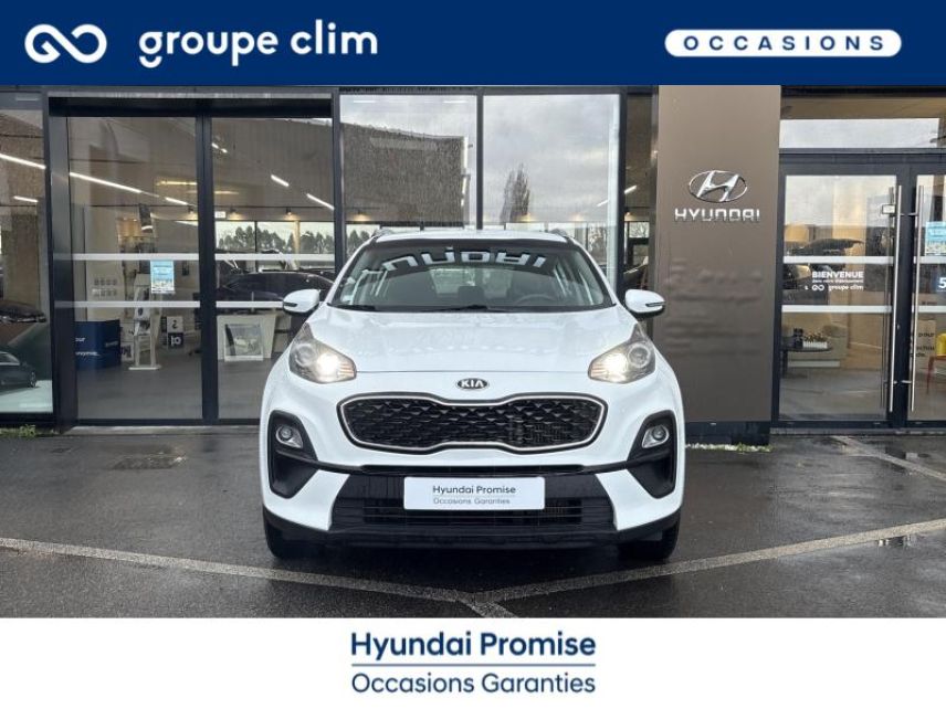 40990 : Hyundai Dax - i-AUTO - KIA Sportage - Sportage - Blanc Sensation - Traction - Diesel/Micro-Hybride