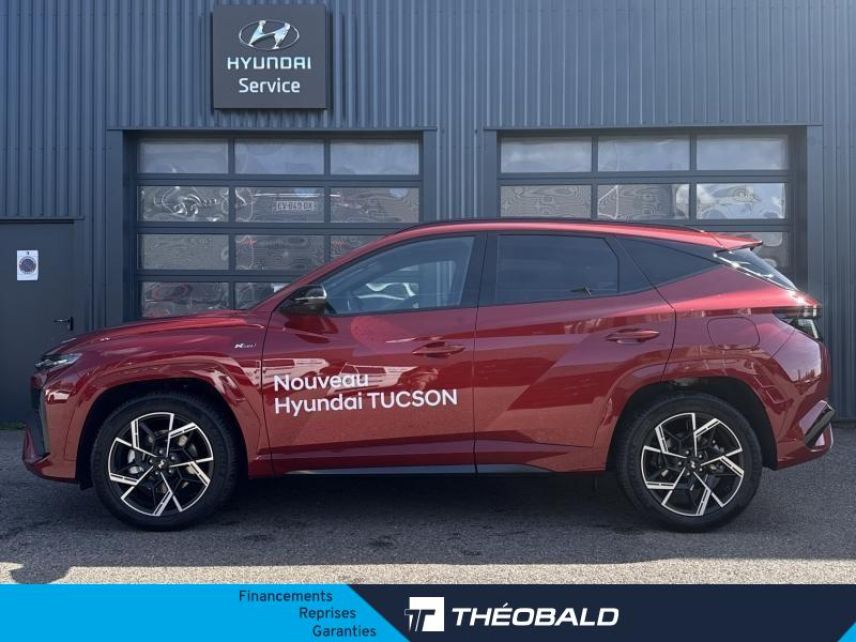 54520 : Hyundai Nancy - Théobald Automobiles - HYUNDAI Tucson - Tucson - Ultimate Red Métal - Traction - Hybride : Essence/Electrique