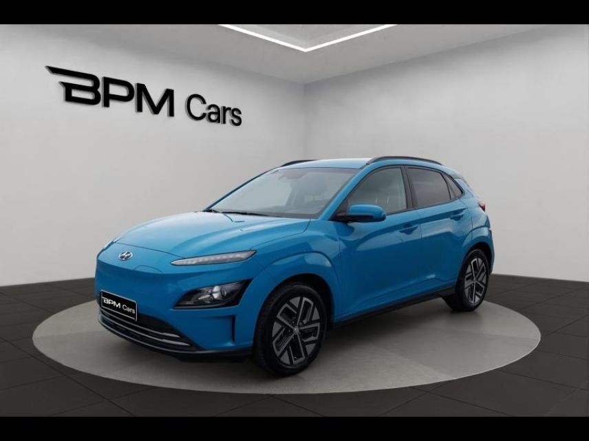 18230 : Hyundai Bourges - BPM Cars - HYUNDAI Kona - Kona - Bleu - Traction - Electrique