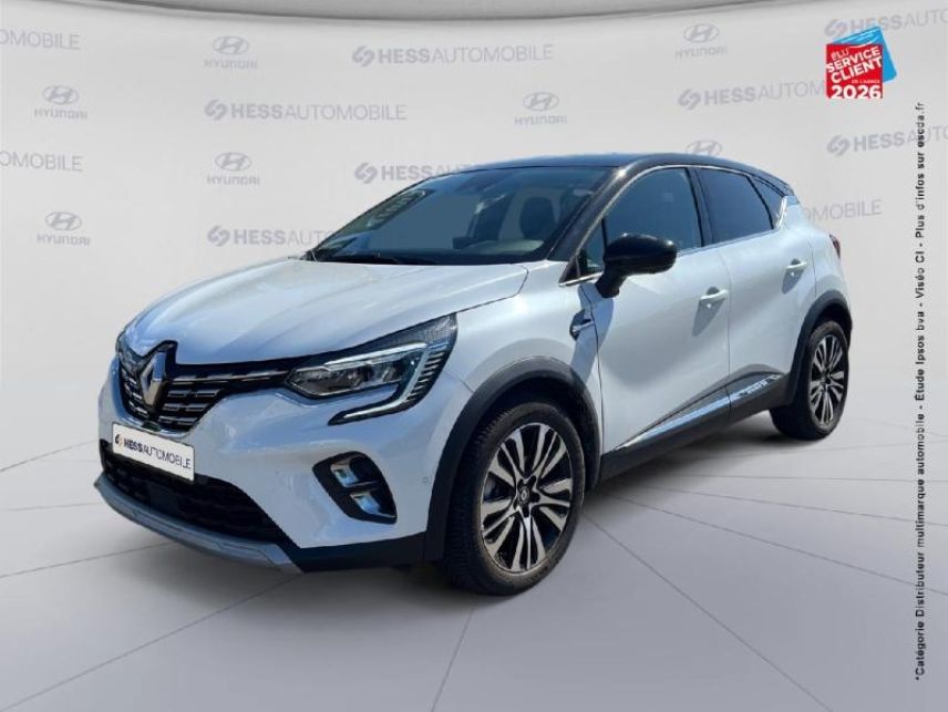 67800 : Hyundai Strasbourg - HESS Automobile - RENAULT Captur - Captur - Blanc Nacré/Noir Etoile - Traction - Hybride : Essence/Electrique