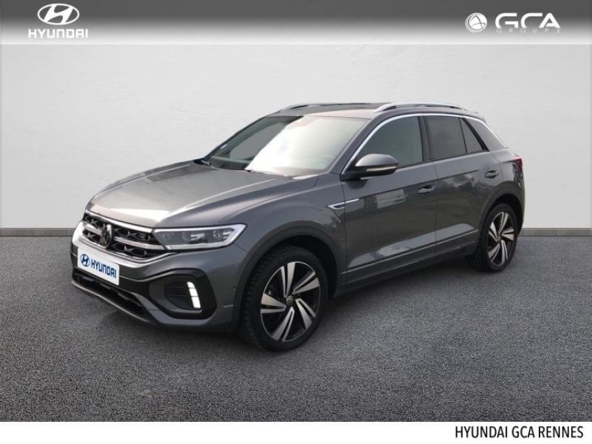 35510 : Hyundai Rennes - GCA - VOLKSWAGEN T-Roc - T-Roc - Gris - Traction - Essence