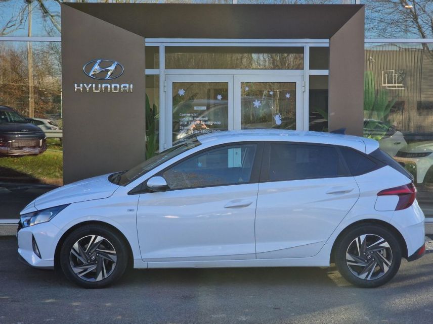 75010 : Hyundai Paris Nord - Goncourt Automobiles - HYUNDAI i20 Intuitive - i20 III - Blanc - Automate sequentiel - Essence sans plomb