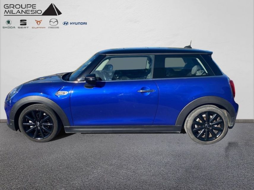 75010 : Hyundai Paris Nord - Goncourt Automobiles - MINI HATCH 3 PORTES F56 LCI Edition Greenwich - MINI F56 - Bleu - Boîte automatique - Essence sans plomb