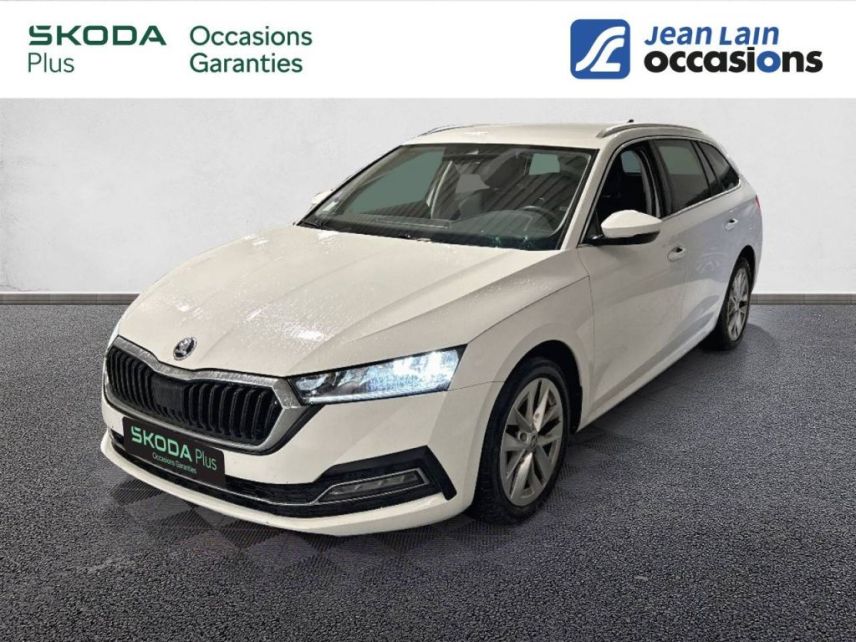 75010 : Hyundai Paris Nord - Goncourt Automobiles - SKODA OCTAVIA COMBI Style - OCTAVIA IV - BLANC CRISTAL - Automate sequentiel - Essence sans plomb