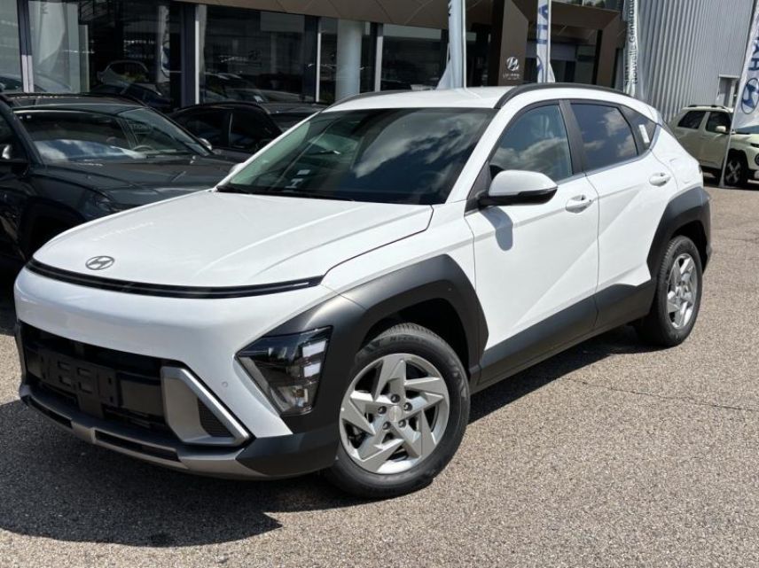 54520 : Hyundai Nancy - Théobald Automobiles - HYUNDAI Kona - Kona - Atlas White - Traction - Essence