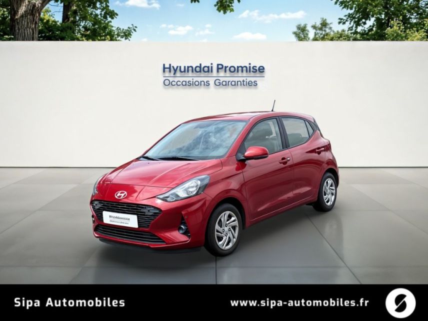 33110 : Hyundai Bordeaux Nord Le Bouscat - Sipa Automobiles - HYUNDAI i10 Intuitive - i10 III - Rouge - Boîte manuelle - Essence sans plomb