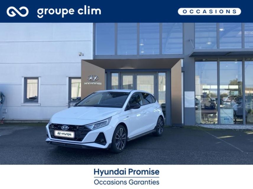 65000 : Hyundai Tarbes i-AUTO - HYUNDAI i20 - i20 - Polar White - Traction - Essence/Micro-Hybride