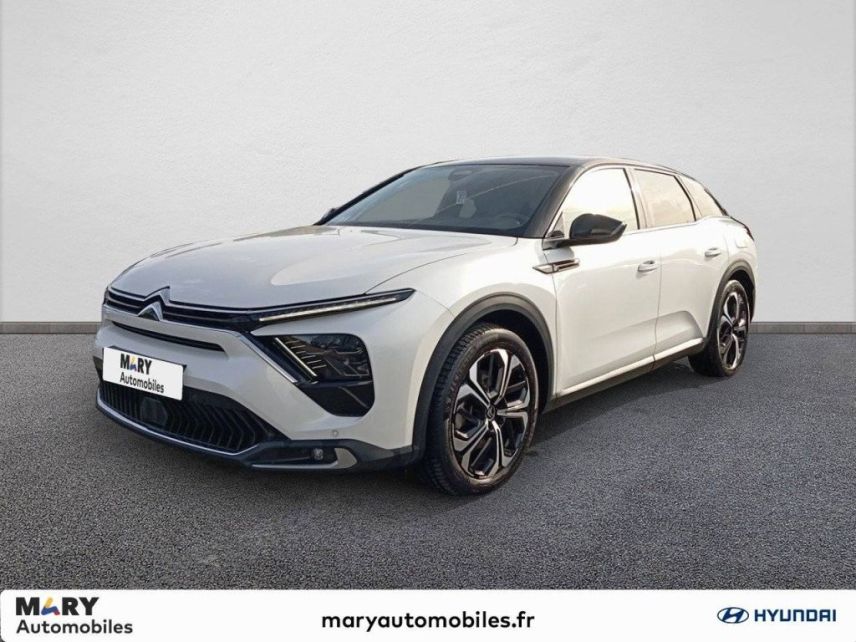 75010 : Hyundai Paris Nord - Goncourt Automobiles - CITROEN C5 X Shine Pack - C5 X - Blanc - Boîte automatique - Essence / Courant électrique