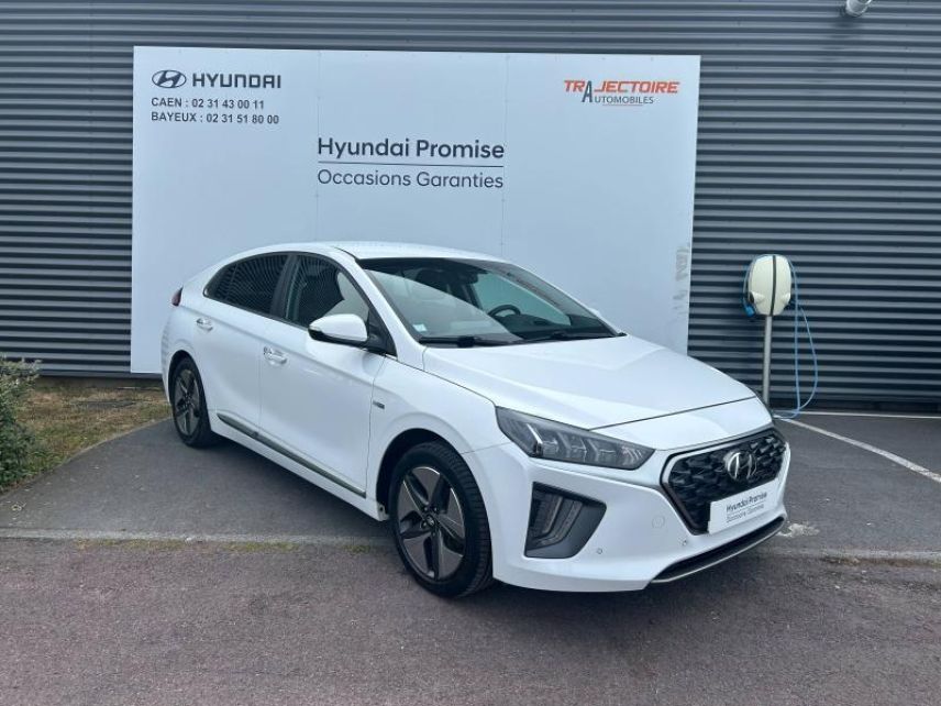 14112 : Hyundai Caen - Trajectoire Automobiles - HYUNDAI Ioniq - Ioniq - Polar White - Traction - Hybride : Essence/Electrique
