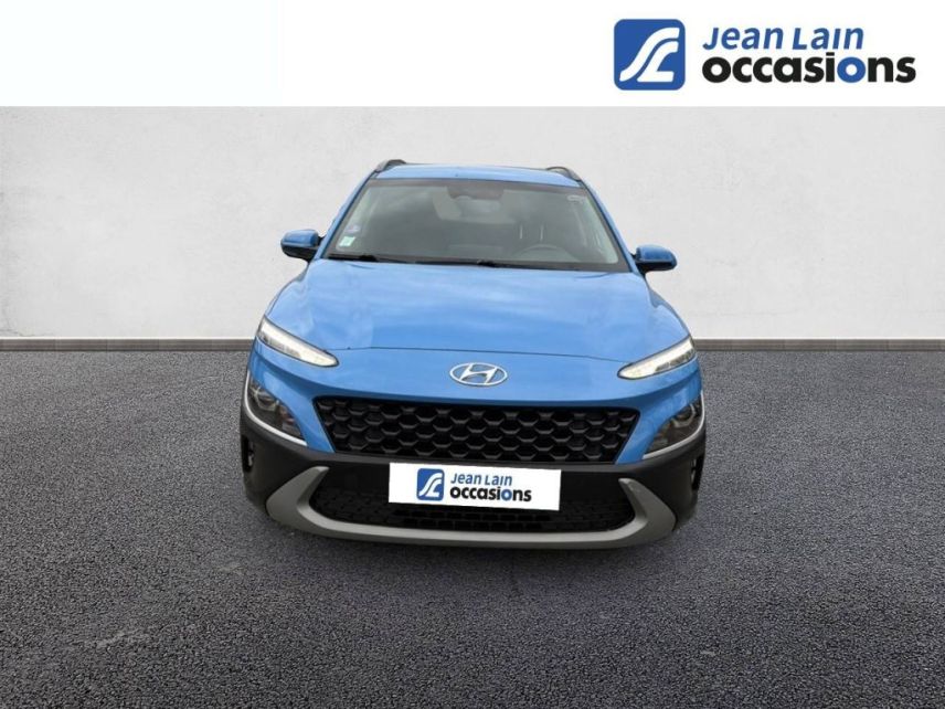 75010 : Hyundai Paris Nord - Goncourt Automobiles - HYUNDAI KONA HYBRID Intuitive - KONA - Bleu - Automate sequentiel - Essence / Courant électrique