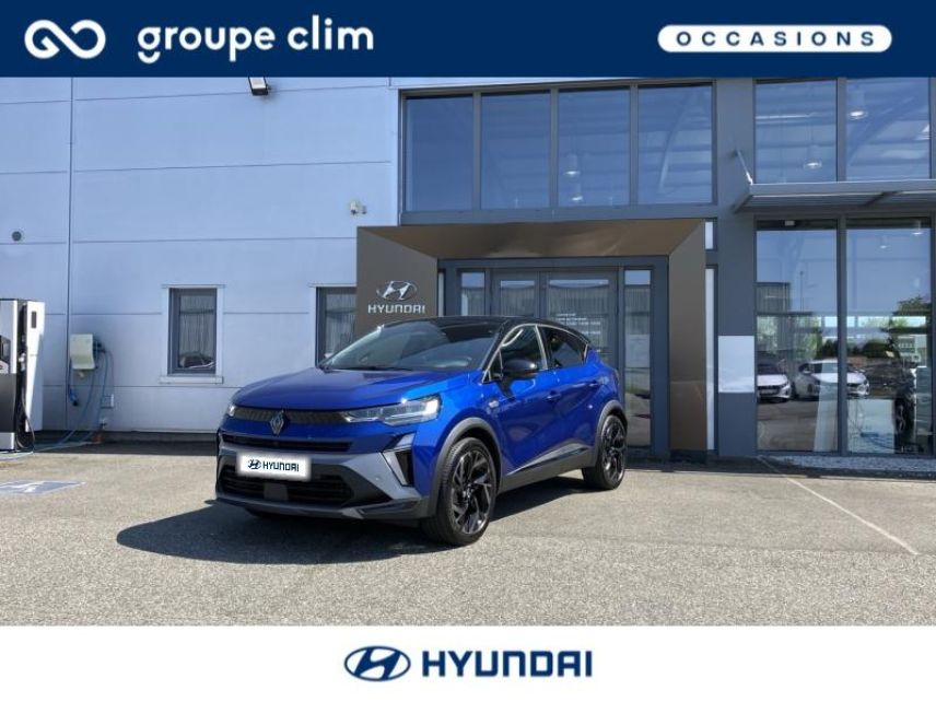65000 : Hyundai Tarbes i-AUTO - RENAULT Captur - Captur - Bleu Iron/Noir Etoilé - Traction - Hybride : Essence/Electrique