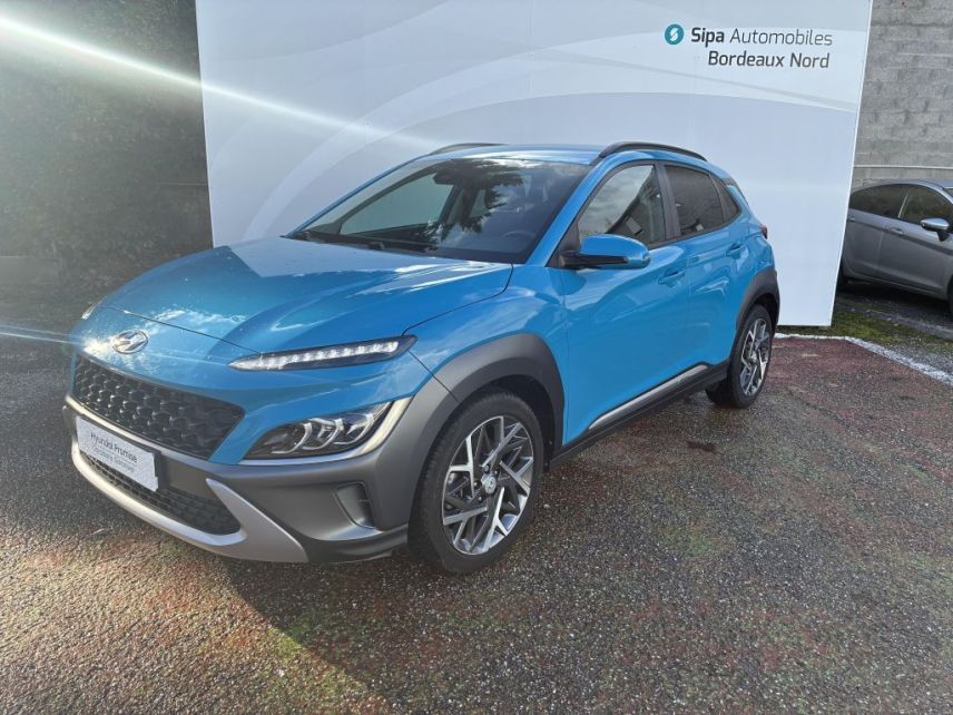 75010 : Hyundai Paris Nord - Goncourt Automobiles - HYUNDAI KONA HYBRID Creative - KONA HYBRID (10/2020) - BLEU CLAIR - Automate sequentiel - Essence / Courant électrique