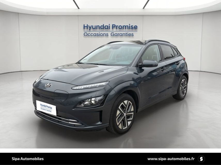 75010 : Hyundai Paris Nord - Goncourt Automobiles - HYUNDAI KONA ELECTRIC Intuitive - KONA ELECTRIQUE - Gris - Automate à fonct. Continu - Courant électrique