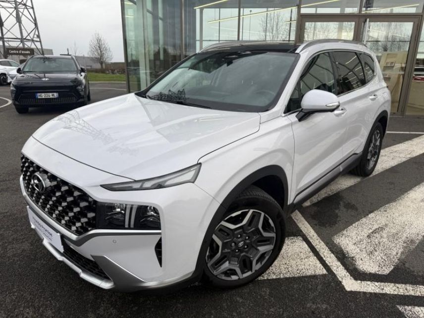 37540 : Hyundai Tours - EOS des Nations - HYUNDAI Santa Fe - Santa Fe - Glacier White Métal - Transmission intégrale - Hybride rechargeable : Essence/Electrique