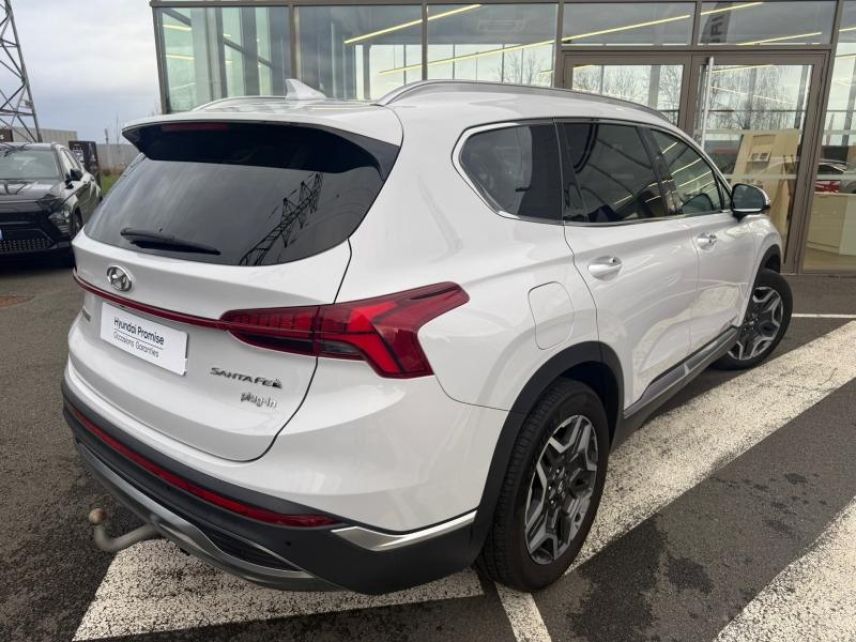 37540 : Hyundai Tours - EOS des Nations - HYUNDAI Santa Fe - Santa Fe - Glacier White Métal - Transmission intégrale - Hybride rechargeable : Essence/Electrique