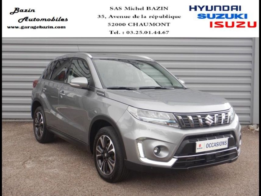 52000 : Hyundai Chaumont - Garage Michel Bazin - SUZUKI Vitara - Vitara - Galactic Gray métallisé - Traction - Essence/Micro-Hybride