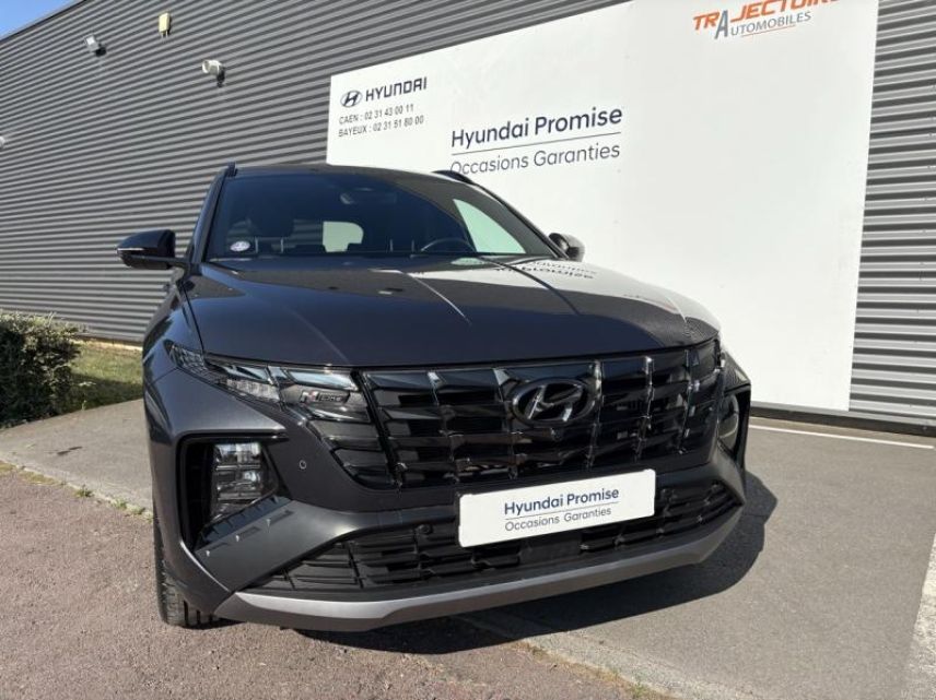 14112 : Hyundai Caen - Trajectoire Automobiles - HYUNDAI Tucson - Tucson - Dark Knight Métal - Traction - Hybride : Essence/Electrique
