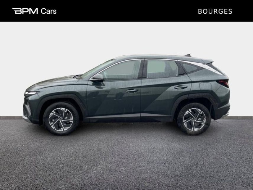 18230 : Hyundai Bourges - BPM Cars - HYUNDAI Tucson - Tucson - Cypress Green Métal - Traction - Hybride : Essence/Electrique