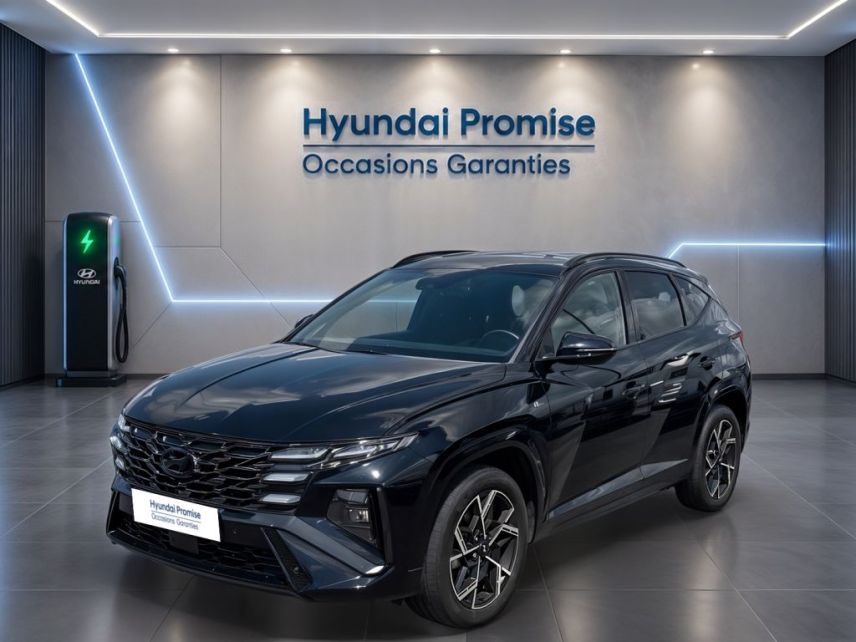 85000 : Hyundai MoceanRent | La Roche-sur-Yon - Océane Auto - HYUNDAI TUCSON N Line Creative - TUCSON IV - Noir - Boîte automatique - Essence / Courant électrique