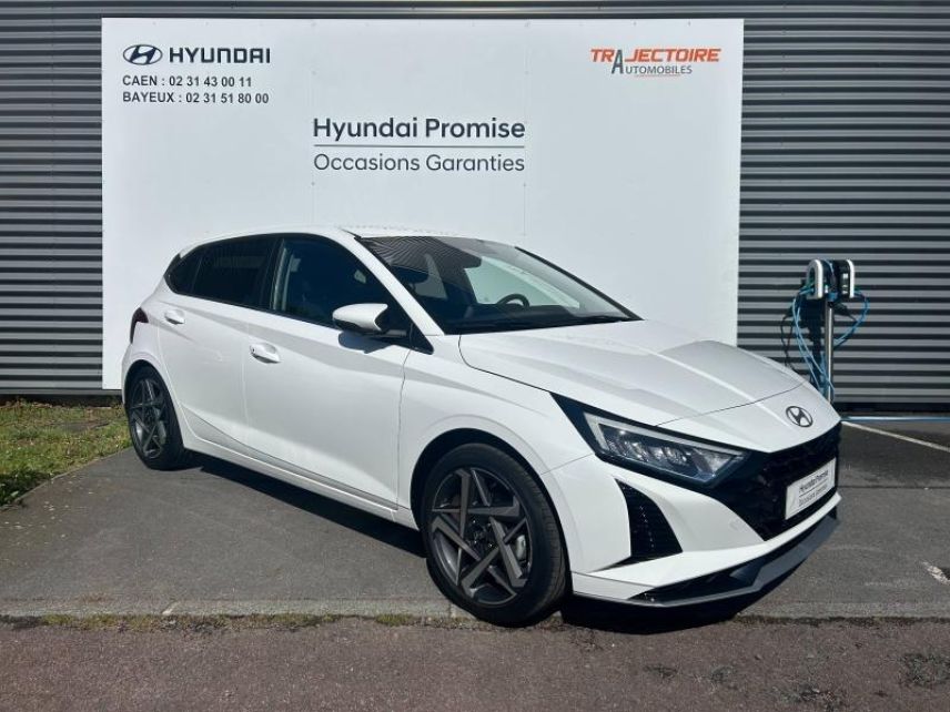 14112 : Hyundai Caen - Trajectoire Automobiles - HYUNDAI i20 - i20 - Atlas White - Traction - Essence