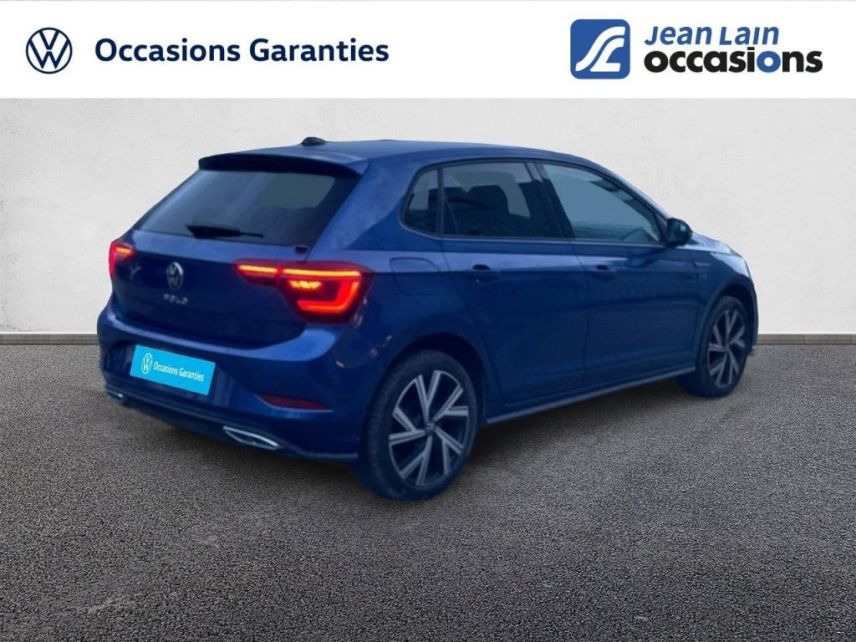 75010 : Hyundai Paris Nord - Goncourt Automobiles - VOLKSWAGEN POLO R-Line - POLO VI - BLEU RECIF METALLISE - Boîte manuelle - Essence sans plomb