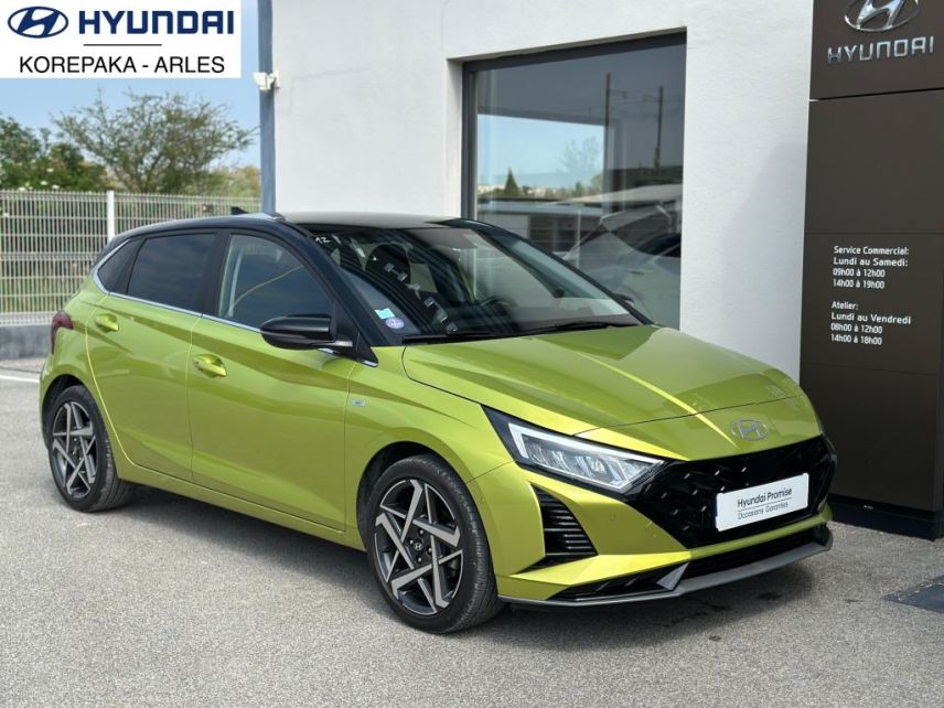 75010 : Hyundai Paris Nord - Goncourt Automobiles - HYUNDAI i20 Executive - i20 III - Noir - Automate sequentiel - Essence sans plomb