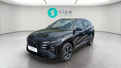 75010 : Hyundai Paris Nord - Goncourt Automobiles - HYUNDAI TUCSON N Line Creative - TUCSON IV - NOIR - Boîte automatique - Essence / Courant électrique