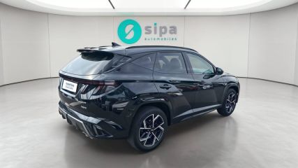 75010 : Hyundai Paris Nord - Goncourt Automobiles - HYUNDAI TUCSON N Line Creative - TUCSON IV - NOIR - Boîte automatique - Essence / Courant électrique