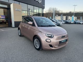 75010 : Hyundai Paris Nord - Goncourt Automobiles - FIAT 500e BERLINE MY22 SERIE 1 STEP 2 Action Plus - 500 III ELECTRIQUE - Rouge - Automate à fonct. Continu - Courant électrique