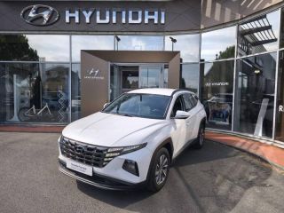 19100 : Hyundai Brive-la-Gaillarde - Garage Pouget - HYUNDAI Tucson - Tucson - Atlas White - Traction - Hybride : Essence/Electrique