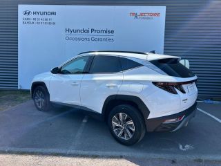 14112 : Hyundai Caen - Trajectoire Automobiles - HYUNDAI Tucson - Tucson - Serenity White Métal - Traction - Hybride : Essence/Electrique