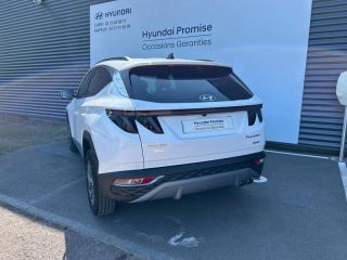 14112 : Hyundai Caen - Trajectoire Automobiles - HYUNDAI Tucson - Tucson - Serenity White Métal - Traction - Hybride : Essence/Electrique