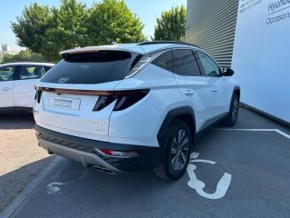 14112 : Hyundai Caen - Trajectoire Automobiles - HYUNDAI Tucson - Tucson - Serenity White Métal - Traction - Hybride : Essence/Electrique