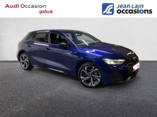 75010 : Hyundai Paris Nord - Goncourt Automobiles - AUDI A3 SPORTBACK S line - A3/S3/RS3 IV - BLEU NAVARRE METALLISE - Automate sequentiel - Diesel