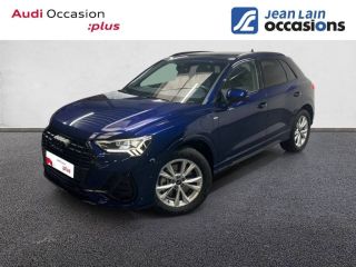 75010 : Hyundai Paris Nord - Goncourt Automobiles - AUDI Q3 S line - Q3 II - BLEU NAVARRE METALLISE - Automate sequentiel - Essence / Courant électrique