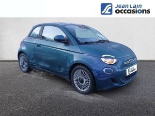 75010 : Hyundai Paris Nord - Goncourt Automobiles - FIAT 500e BERLINE MY22 SERIE 1 STEP 2 Icône - 500 III ELECTRIQUE - Vert - Automate à fonct. Continu - Courant électrique