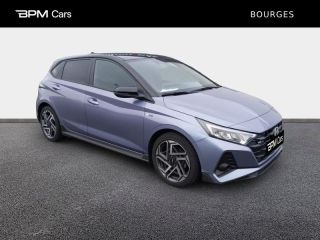 18230 : Hyundai Bourges - BPM Cars - HYUNDAI i20 - i20 - Meta Blue Métal/Toit+rétros Black - Traction - Essence