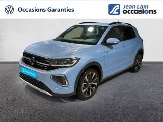 75010 : Hyundai Paris Nord - Goncourt Automobiles - VOLKSWAGEN T-CROSS R-Line Edition - T-CROSS - BLEU CLAIR - Automate sequentiel - Essence sans plomb
