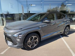 75010 : Hyundai Paris Nord - Goncourt Automobiles - HYUNDAI KONA N Line Executive - KONA II - Gris - Automate sequentiel - Essence / Courant électrique