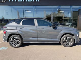 75010 : Hyundai Paris Nord - Goncourt Automobiles - HYUNDAI KONA N Line Executive - KONA II - Gris - Automate sequentiel - Essence / Courant électrique