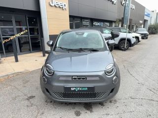 75010 : Hyundai Paris Nord - Goncourt Automobiles - FIAT 500e BERLINE MY22 SERIE 1 STEP 2 Action Plus - 500 III ELECTRIQUE - Gris - Automate à fonct. Continu - Courant électrique