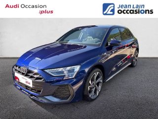 75010 : Hyundai Paris Nord - Goncourt Automobiles - AUDI A3 SPORTBACK S line - A3/S3/RS3 IV - BLEU NAVARRE METALLISE - Automate sequentiel - Essence sans plomb