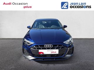 75010 : Hyundai Paris Nord - Goncourt Automobiles - AUDI A3 SPORTBACK S line - A3/S3/RS3 IV - BLEU NAVARRE METALLISE - Automate sequentiel - Essence sans plomb
